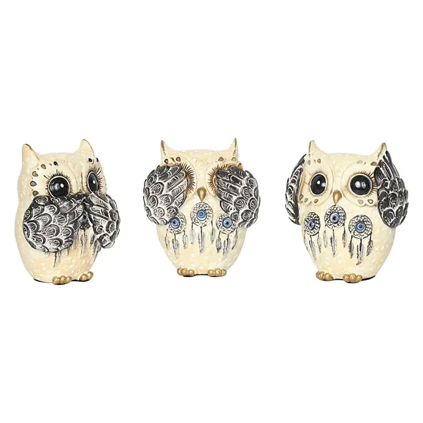 Resin_Owl_Statue_Set