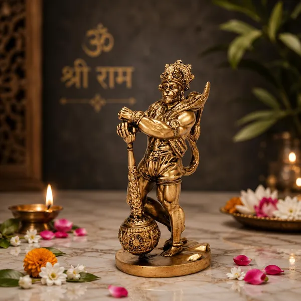 Hanuman_Resin_Idol_With_Gada