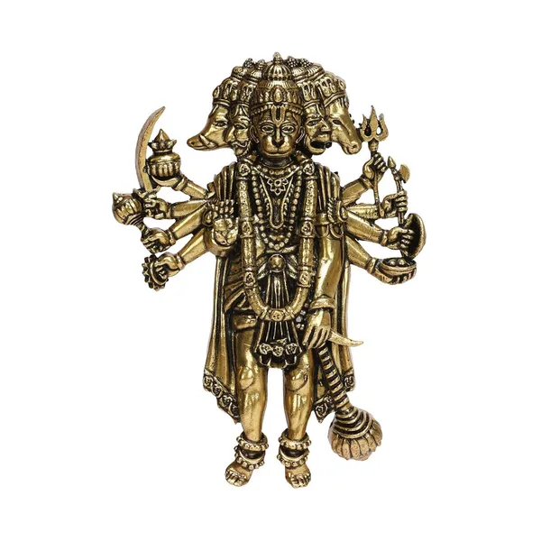 Brass_Hanuman_Wall_Hanging_Idol