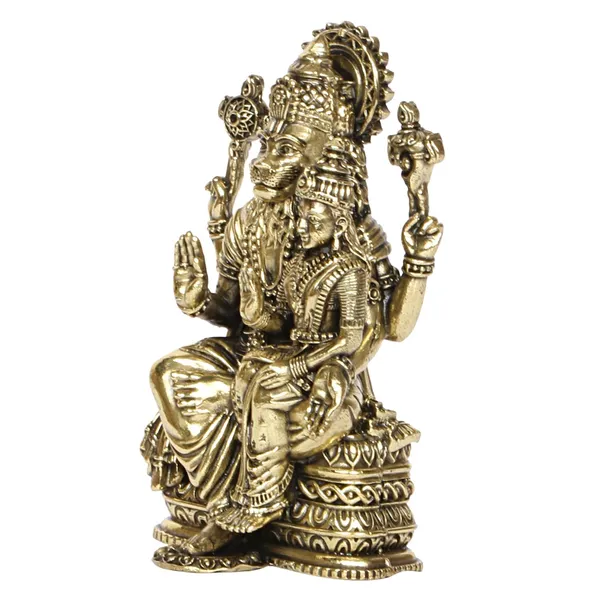 Brass_Lakshmi_Narasimha_Idol