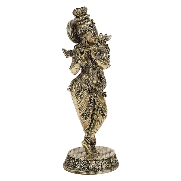 Brass_Krishna_Idol_Playing_Flute
