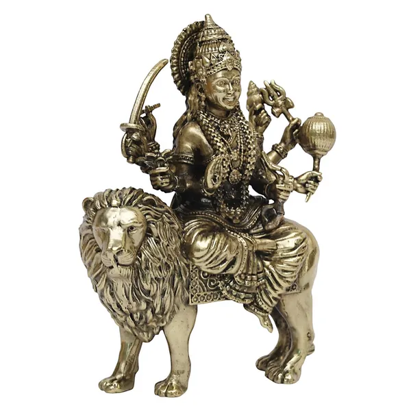 Brass_Durga_Idol