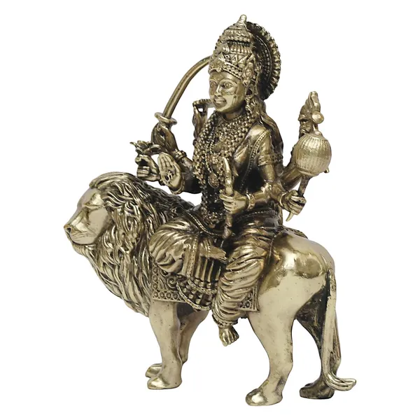 Brass_Durga_Idol