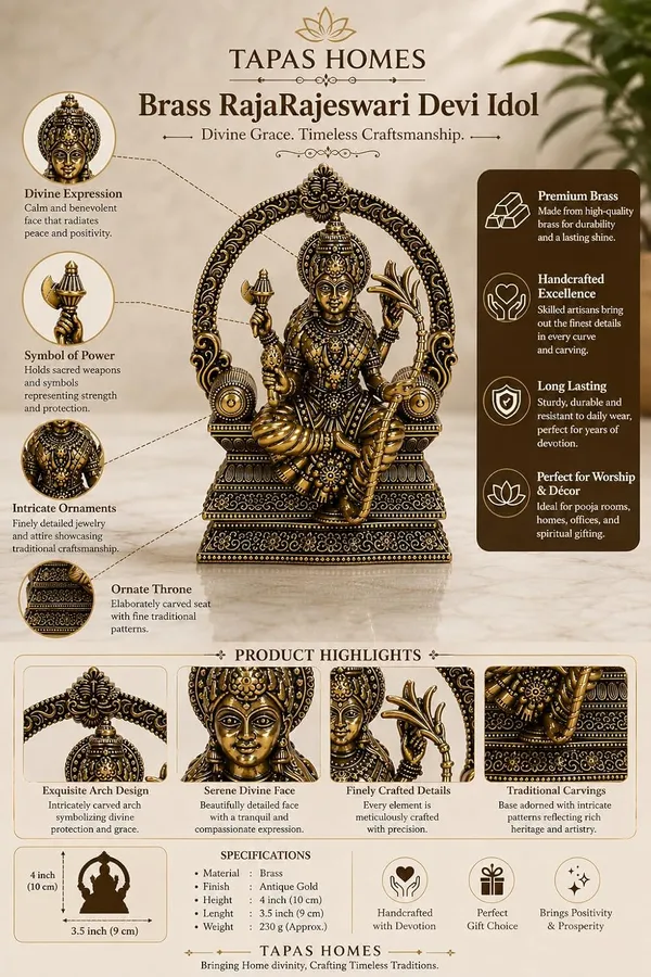 Rajarajeshvari_Goddess_Idol