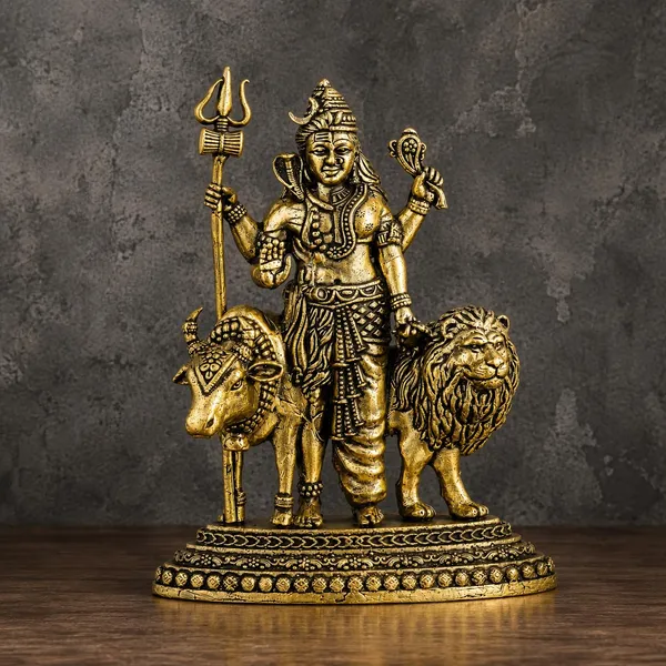 Brass_Ardhanarishvara_Idol_With_Nandi_And_Lion