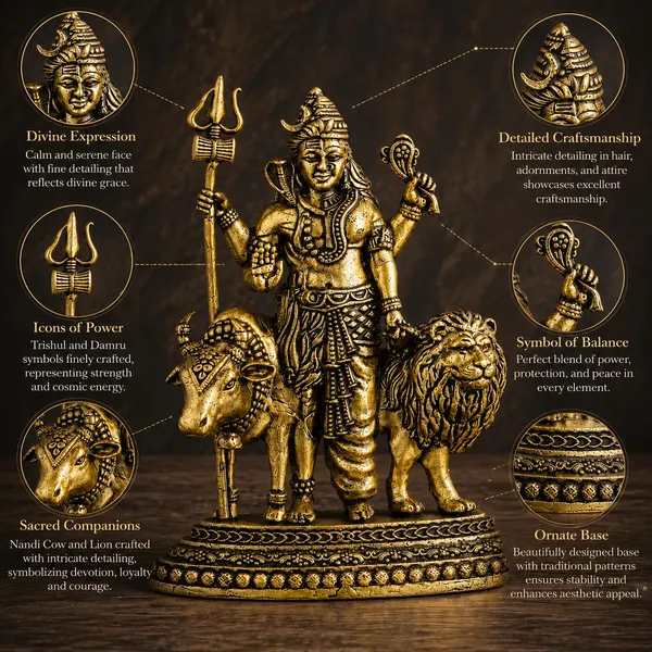 Brass_Ardhanarishvara_Idol_With_Nandi_And_Lion
