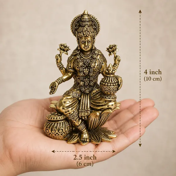 Brass_Goddess_Lakshmi_Idol