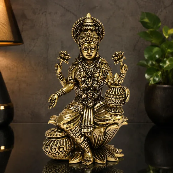 Brass_Goddess_Lakshmi_Idol