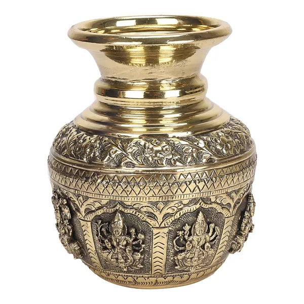 Brass_Kalash_Vase_With_Goddess_Embossed_Design