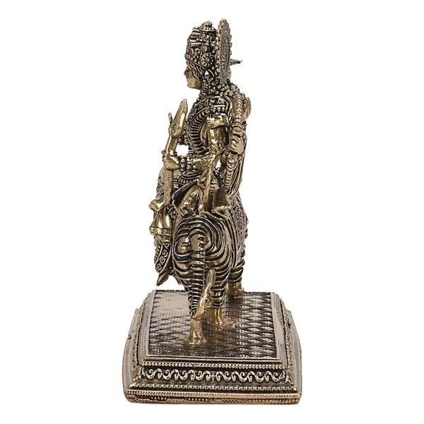 Brass_Goddess_Durga_Idol_With_Lion