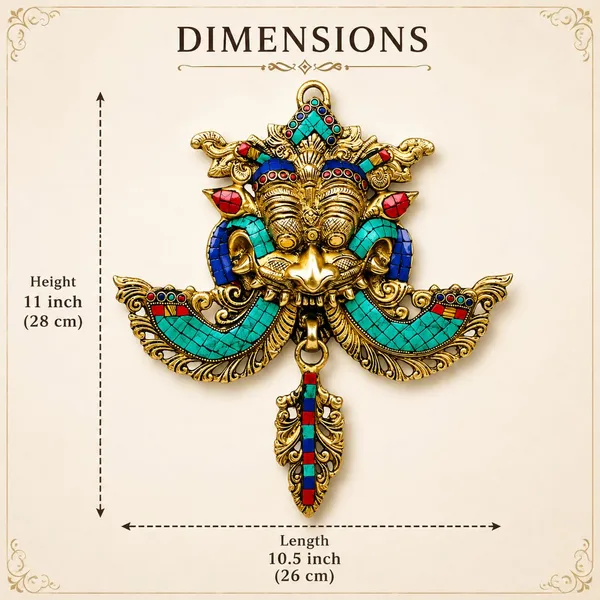 Brass_Wall_Hanging_Decorative_Face_For_Door_Entrance