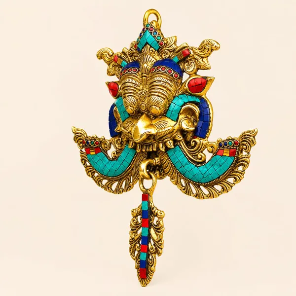 Brass_Wall_Hanging_Decorative_Face_For_Door_Entrance