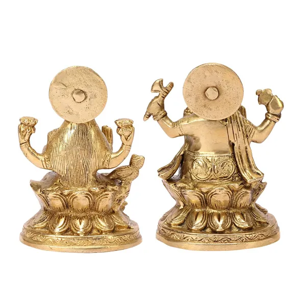Brass_Lakshmi_Ganesha_Idol_Set