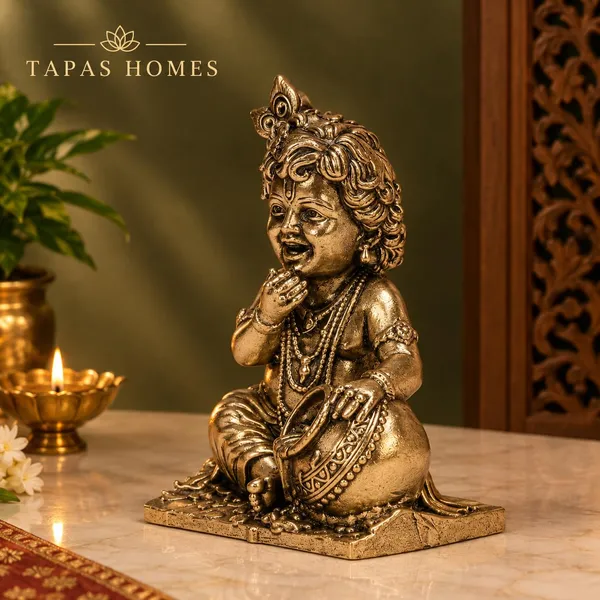 Brass_Laddu_Gopal_Idol_With_Makhan_Matki