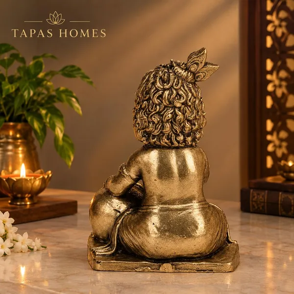 Brass_Laddu_Gopal_Idol_With_Makhan_Matki