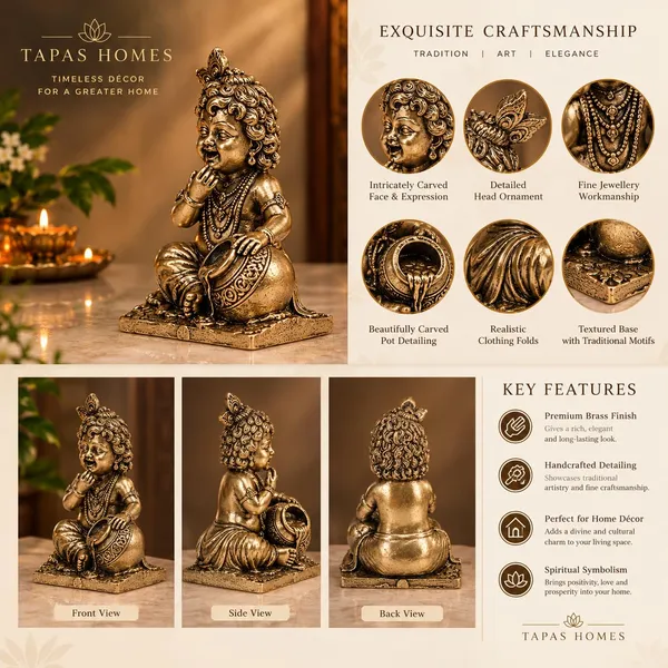 Brass_Laddu_Gopal_Idol_With_Makhan_Matki