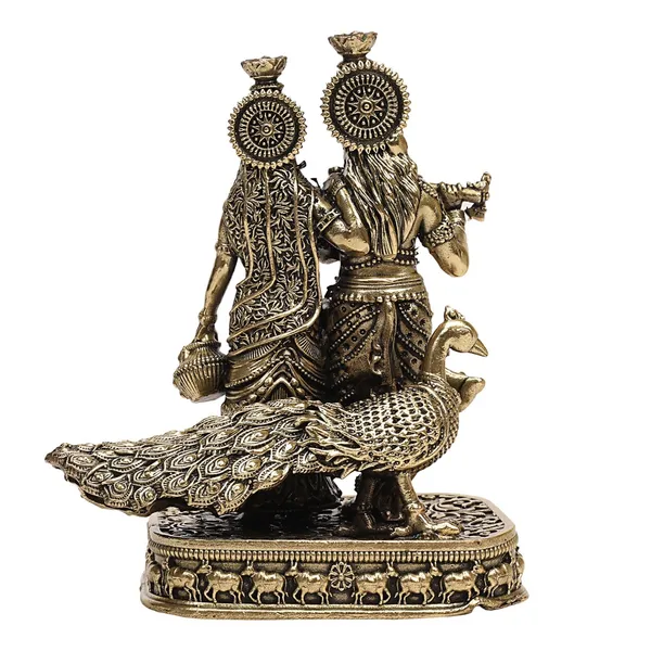 Superfine_Brass_Radha_Krishna_Idol_|_4_Inch