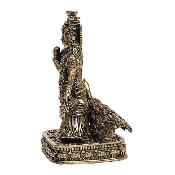 Superfine_Brass_Radha_Krishna_Idol_|_4_Inch