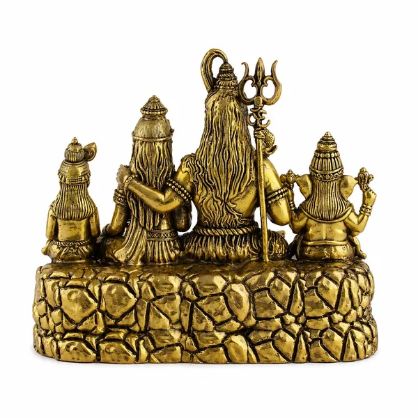 Antique_Finish_Traditional_Shiva_Family_Idol