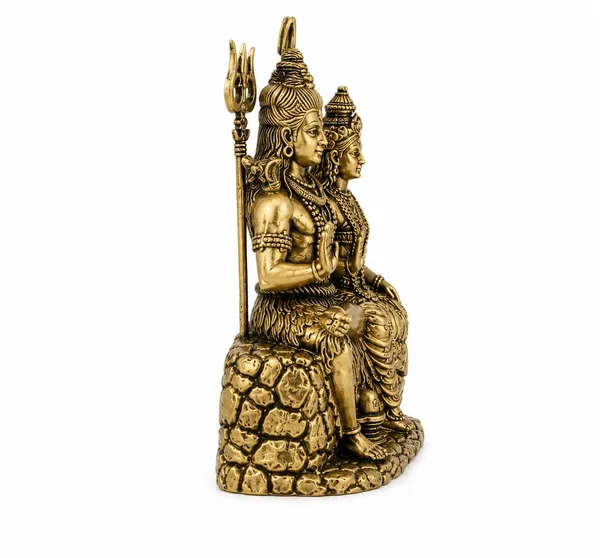 Lord_Shiva_And_Goddess_Parvati_Brass_Finish_Idol