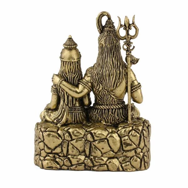 Lord_Shiva_And_Goddess_Parvati_Brass_Finish_Idol