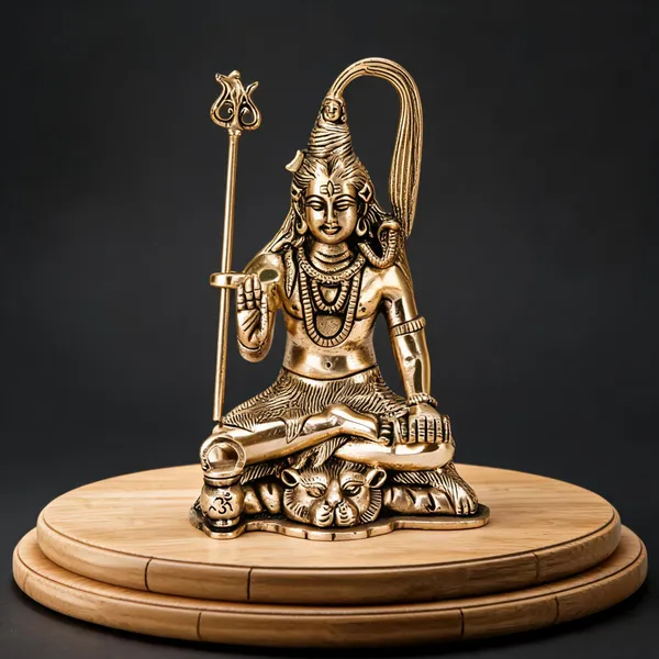 Brass_Devotional_Shiva_Bholenath_Idol