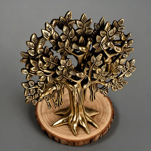 Brass_Tree_Of_Life_Sculpture_Gold_Finish