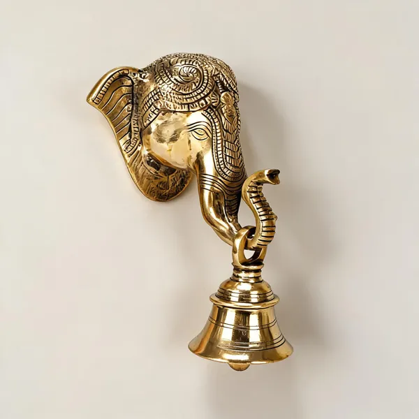 Brass_Traditional_Ganesha_Face_Wall_Hanging_With_Bell