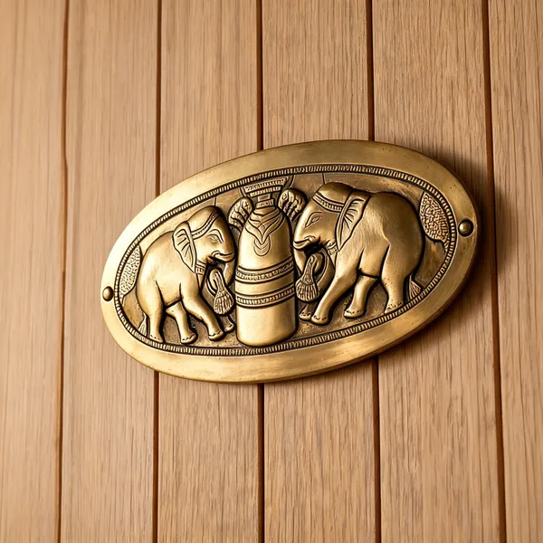 Brass_Traditional_Dancing_Elephant_Wall_Hanging