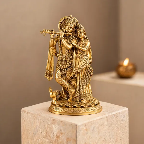 Brass_Traditional_Radha_Krishna_With_Peacock_Idol