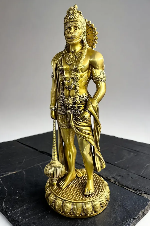 Brass_Devotional_Standing_Hanuman_Idol