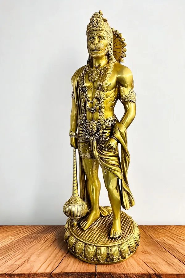 Brass_Devotional_Standing_Hanuman_Idol
