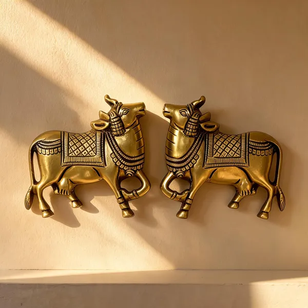 Brass_Kamdhenu_Cow_Pair_Wall_Hanging_Sculpture