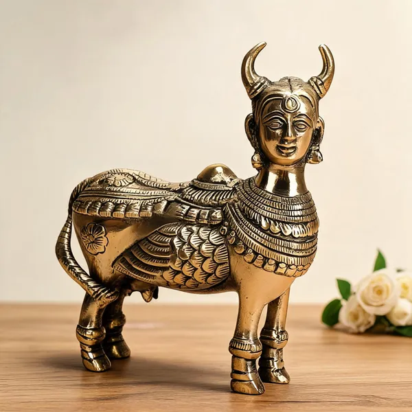 Brass_Devotional_Kamdhenu_Cow_Idol