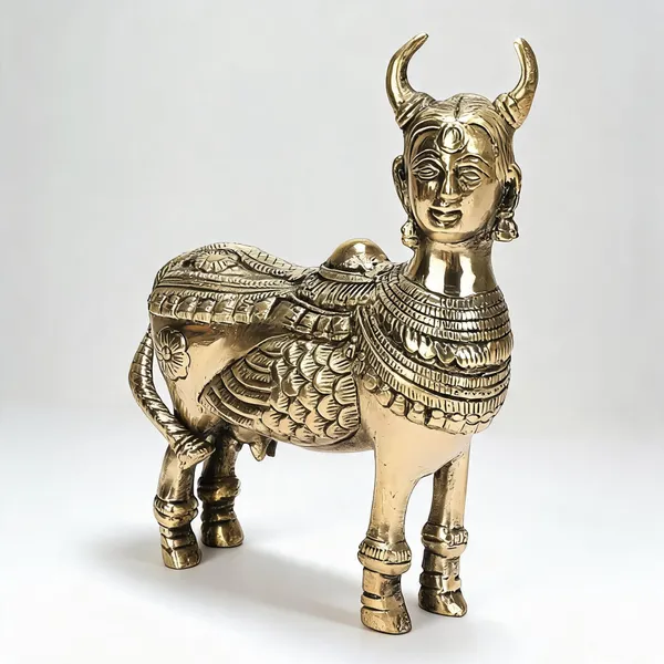 Brass_Devotional_Kamdhenu_Cow_Idol