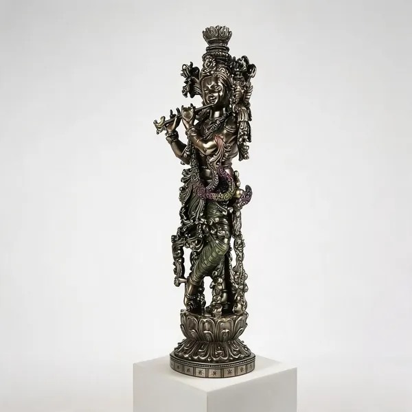 Resin_Lord_Krishna_Playing_Flute_Idol