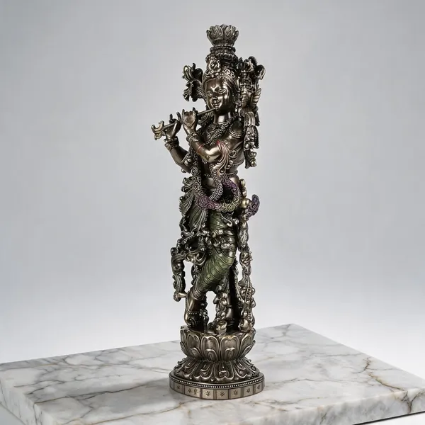 Resin_Lord_Krishna_Playing_Flute_Idol
