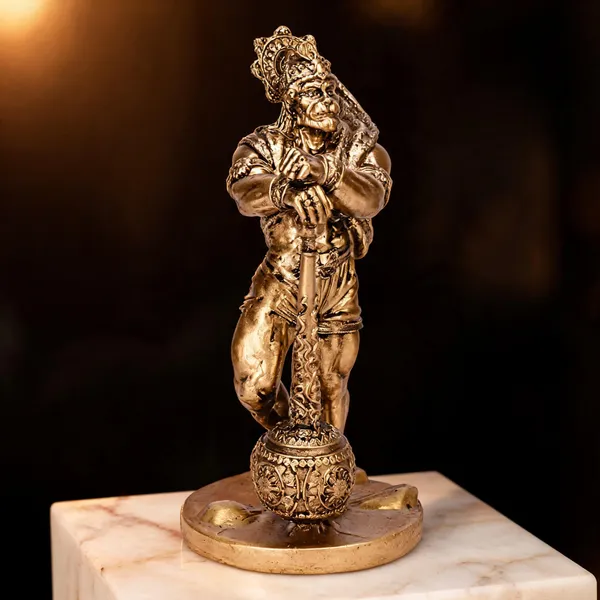 Resin_Hanuman_Idol_With_Gada