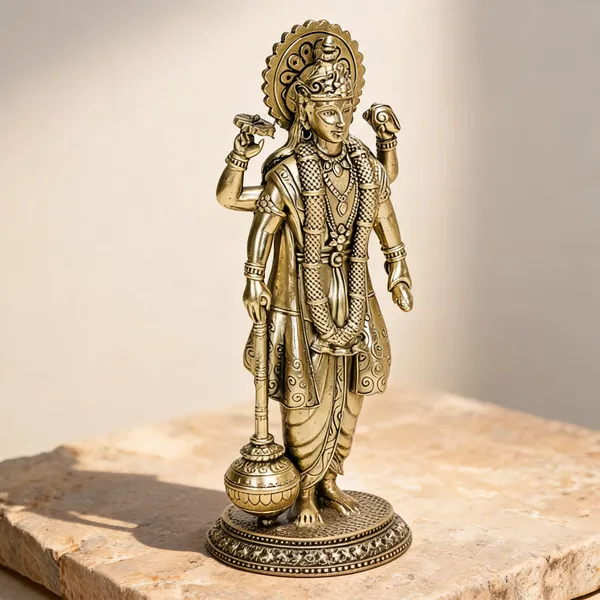 Brass_Lord_Vishnu_Idol