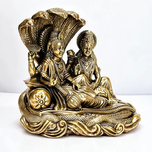 Brass_Divine_Vishnu_Lakshmi_On_Sheshnag_Idol