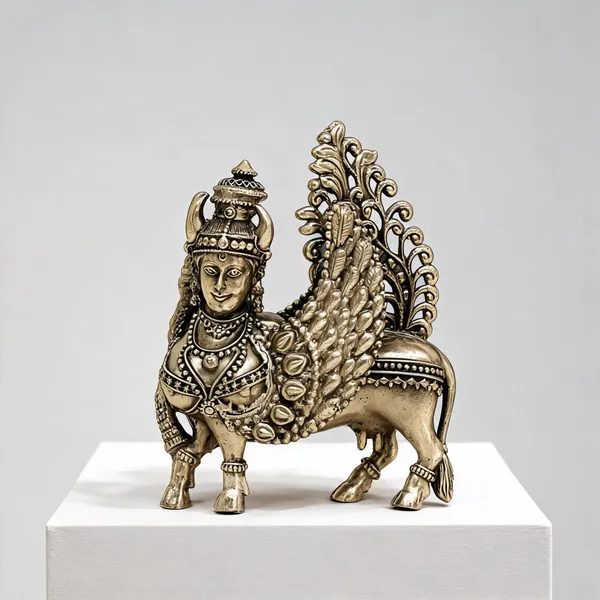 Brass_Traditional_Kamdhenu_Cow_With_Calf_Idol