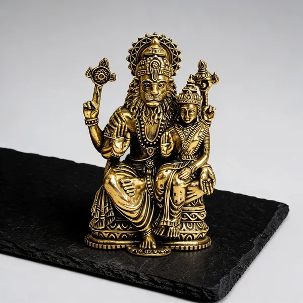 Brass_Lakshmi_Narasimha_Idol