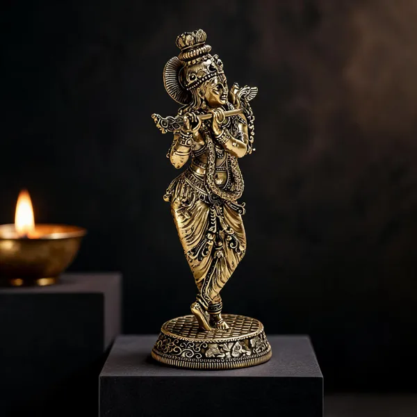 Brass_Traditional_Krishna_Playing_Flute_Idol