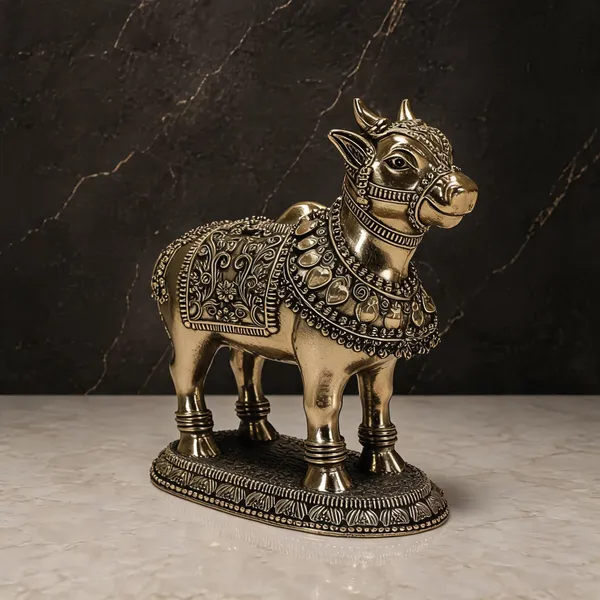 Brass_Antique_Finish_Nandi_Idol