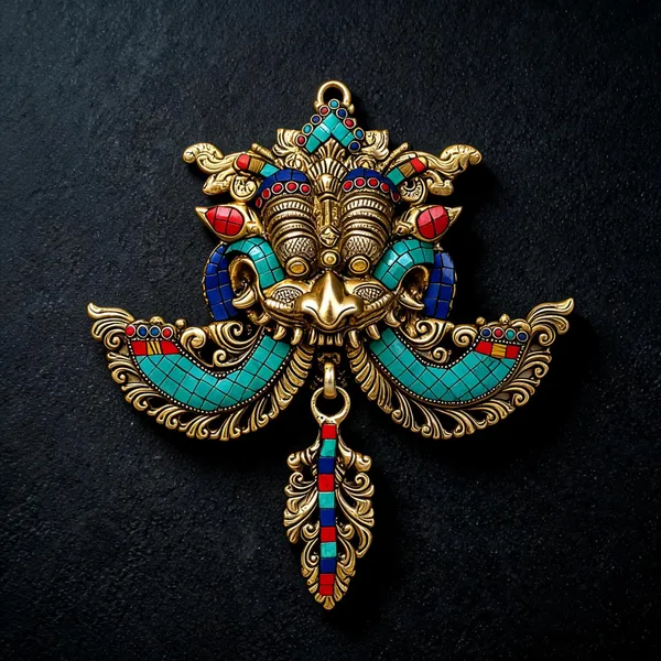 Brass_Traditional_Kirtimukha_Wall_Hanging