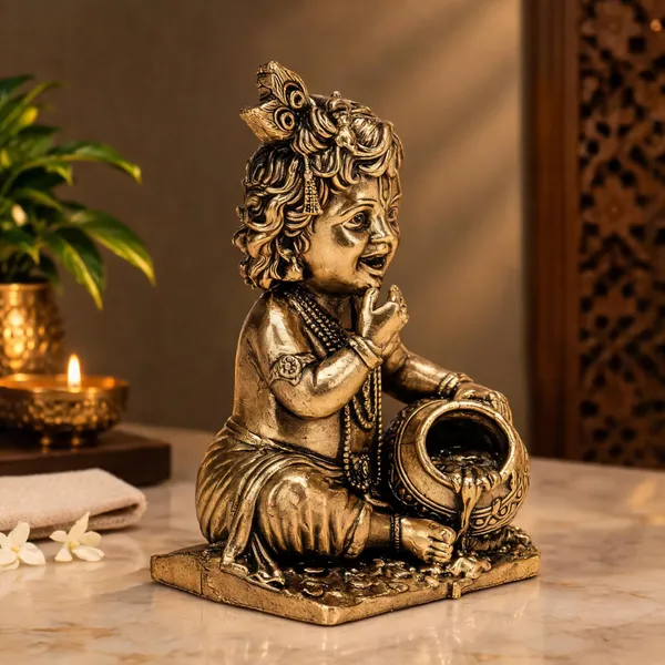 Brass_Laddu_Gopal_Bal_Krishna_With_Makhan_Matki_Idol
