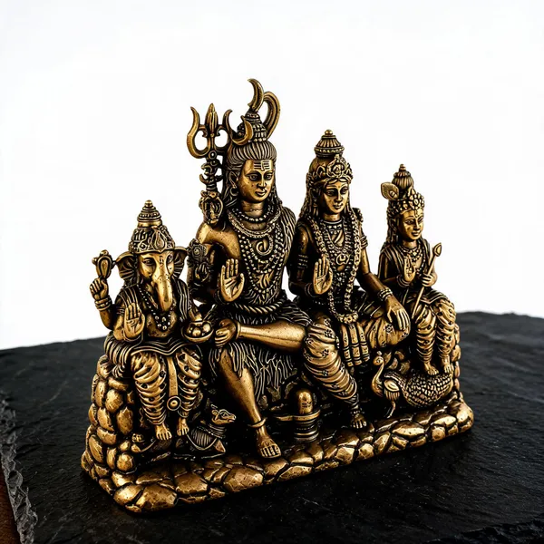 Brass_Antique_Traditional_Shiva_Family_Idol