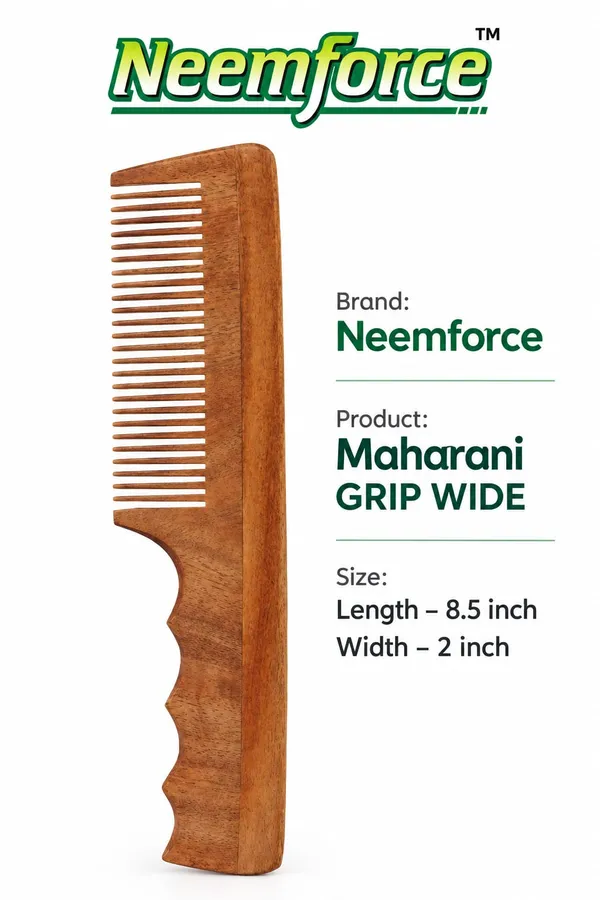 Neemforce_Wooden_Wide_Tooth_Hair_Comb