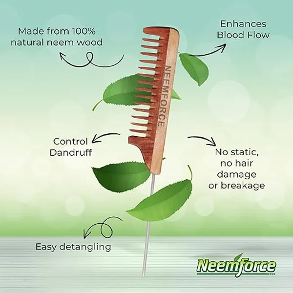 Neemforce_Neem_Wood_Single_Tooth_Comb