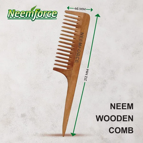 Neemforce_Neem_Wood_Wide_Tooth_Comb